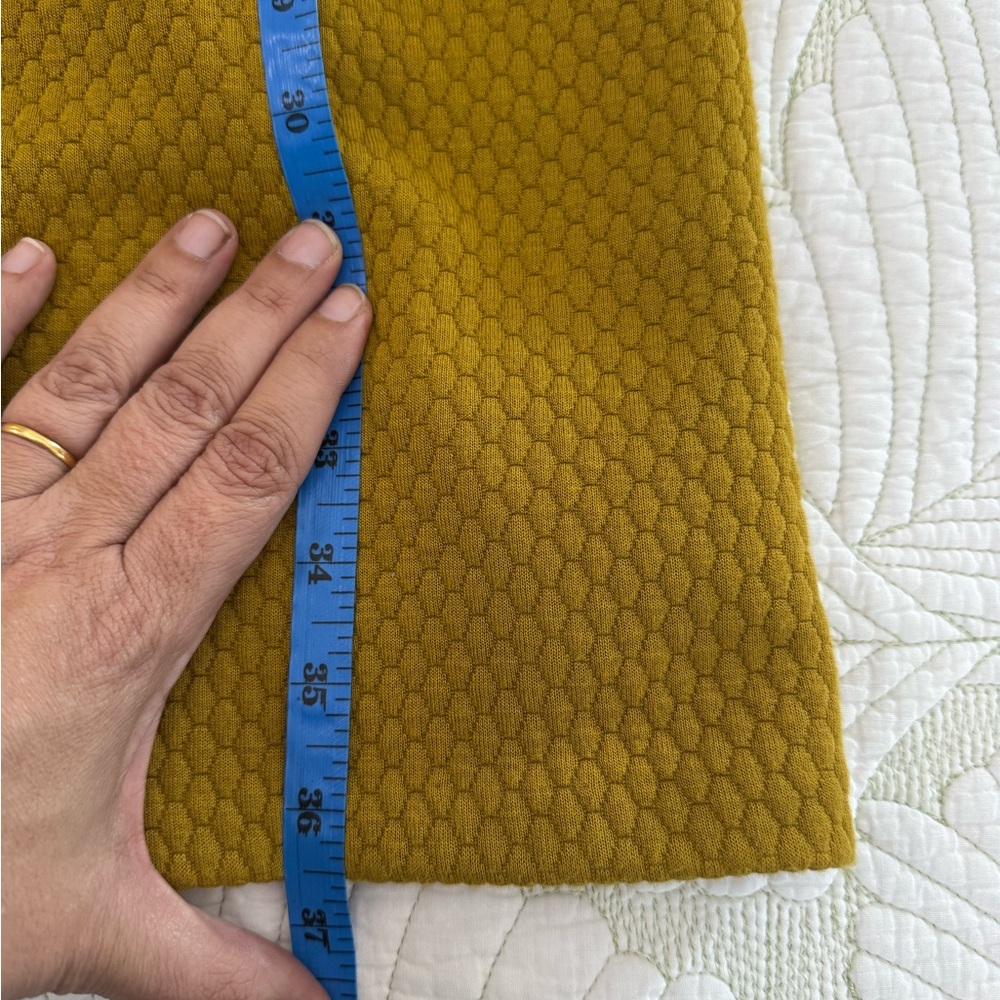 Boden Estella Jacquard Mustard Dress- Size 8 - Picture 9 of 13